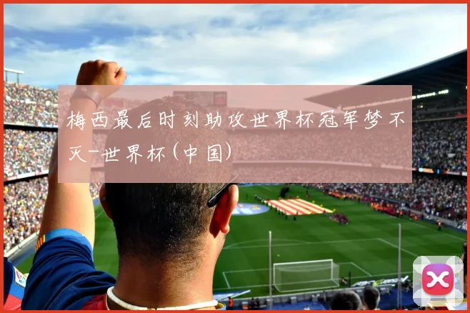 梅西最后时刻助攻世界杯冠军梦不灭-世界杯(中国)